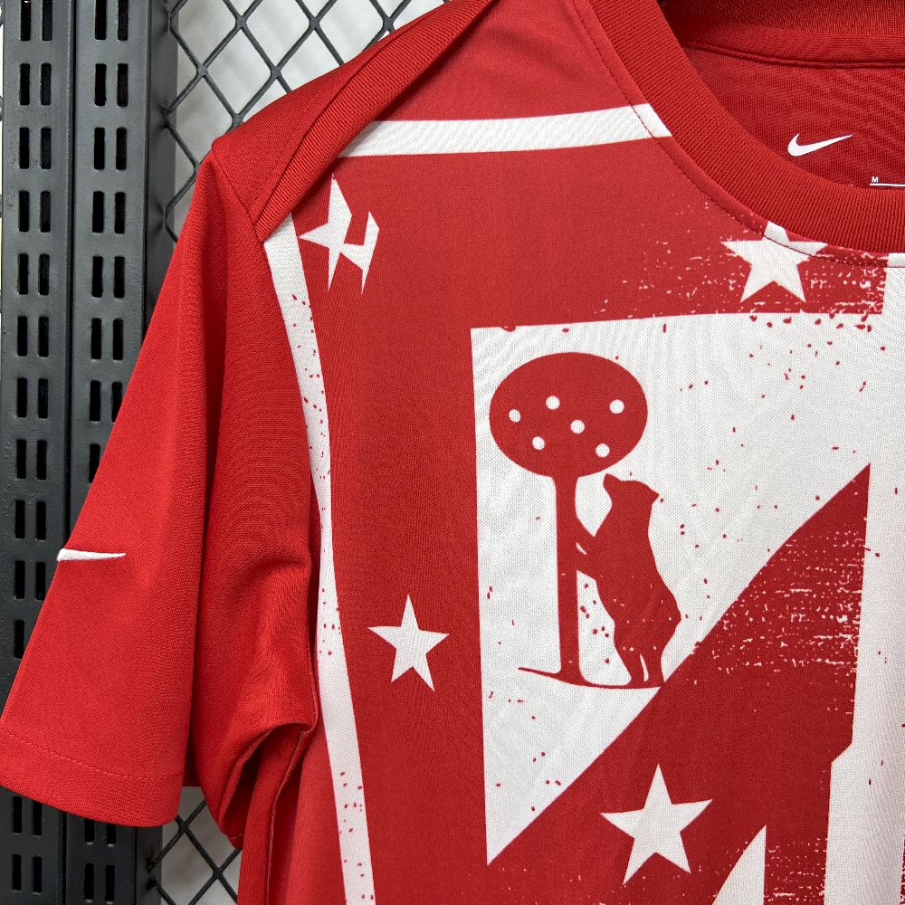 Mens Atletico Madrid 2025/26 Pre-Match Jersey - Image 9