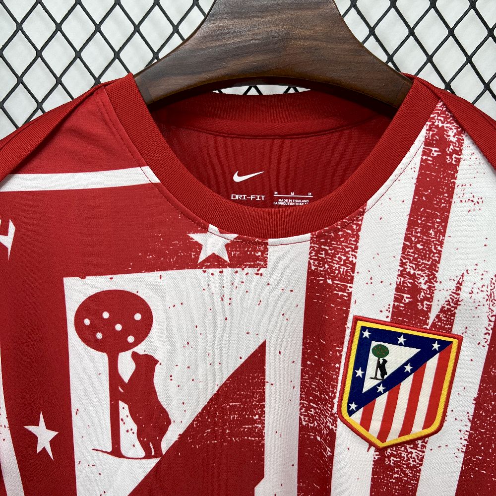 Mens Atletico Madrid 2025/26 Pre-Match Jersey - Image 7