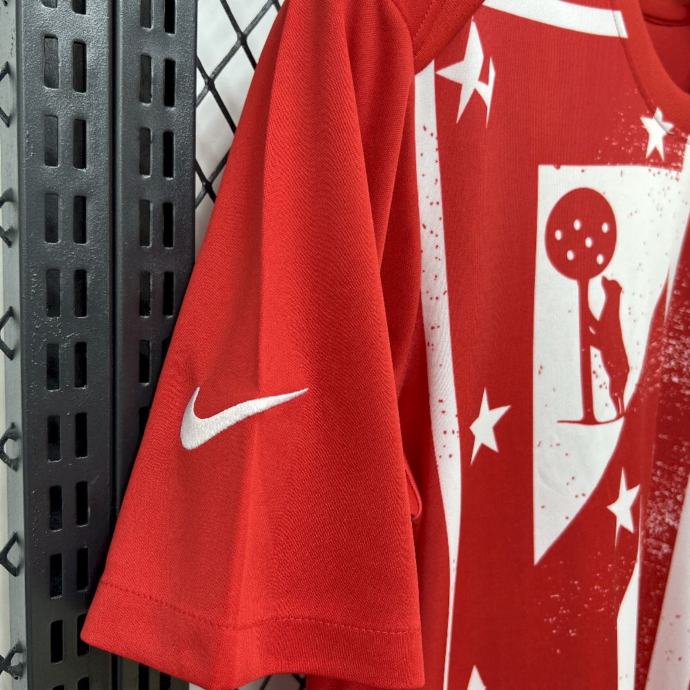 Mens Atletico Madrid 2025/26 Pre-Match Jersey - Image 4