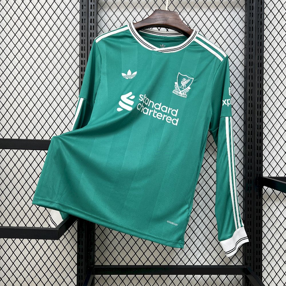 Mens Liverpool 2025/26 Third Long Sleeve Jersey