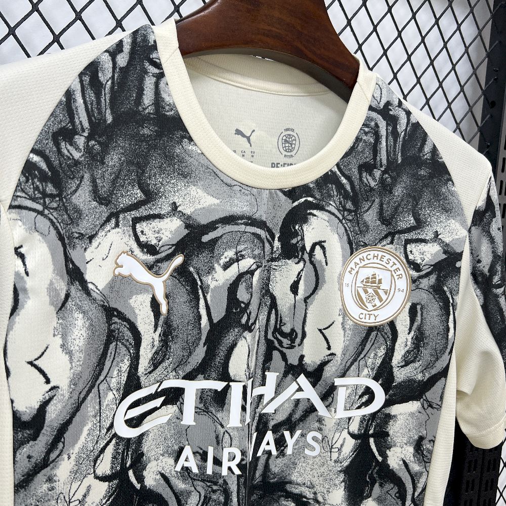 Mens Manchester City 2025/26 Year of the Horse Special Edition Jersey - Image 3